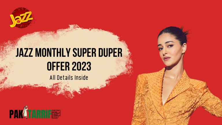Jazz monthly super duper offer