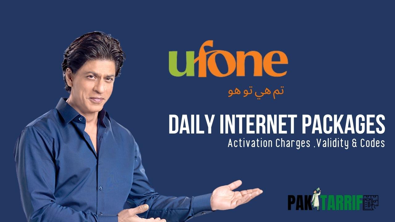 Ufone daily internet packages