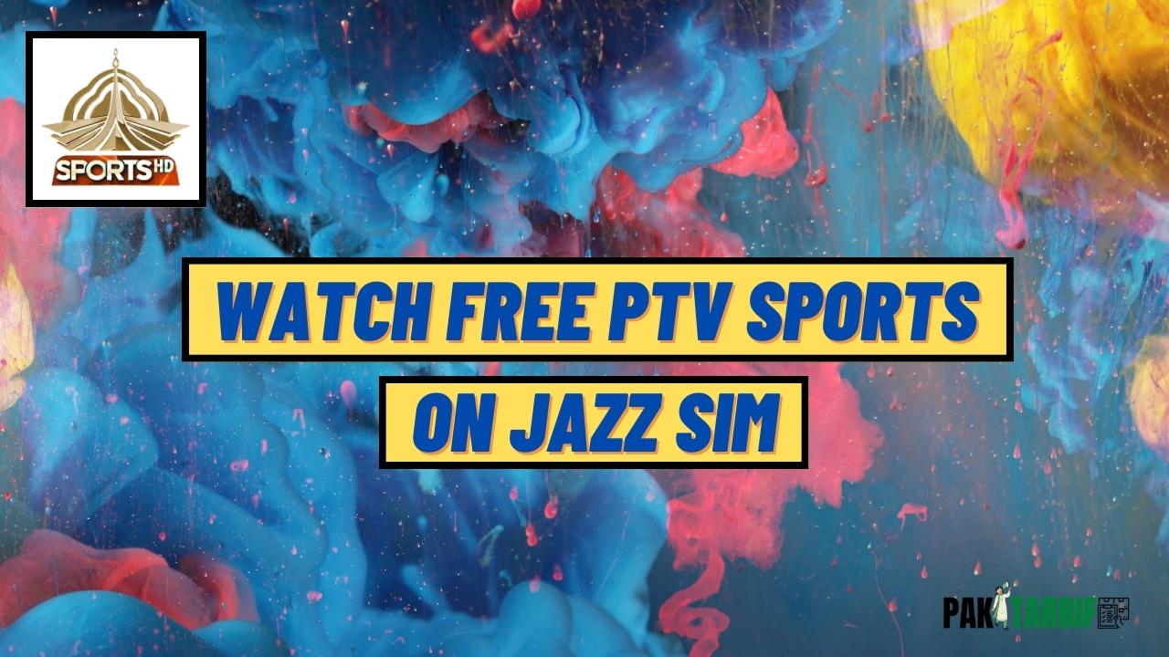 Watch Free PTV Sports on Jazz Sim