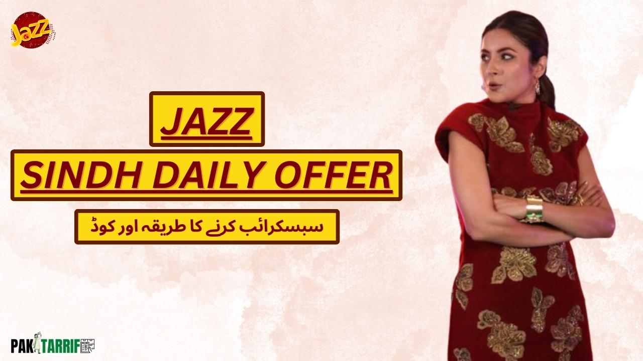 Jazz Sindh Daily Offer