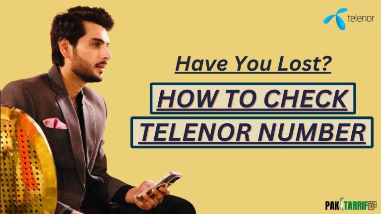 How to Check Telenor Number Without Balance