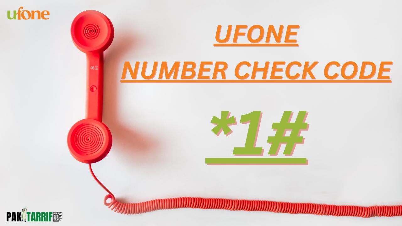 Ufone Number Check by code