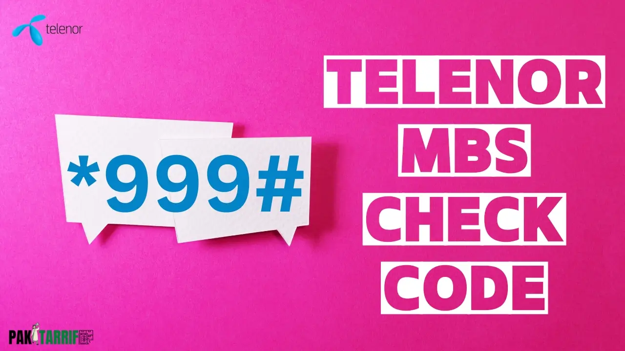 How to Check Telenor Remaining MBs