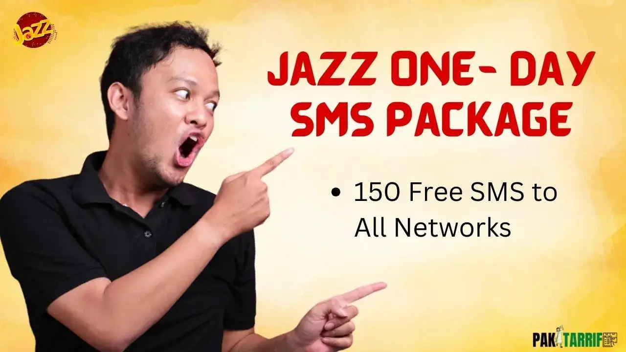Jazz One Day SMS Package