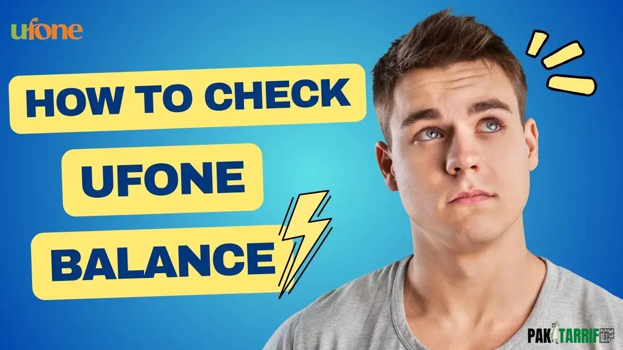How to Check Ufone Balance - How to Check Ufone Balance Prepaid