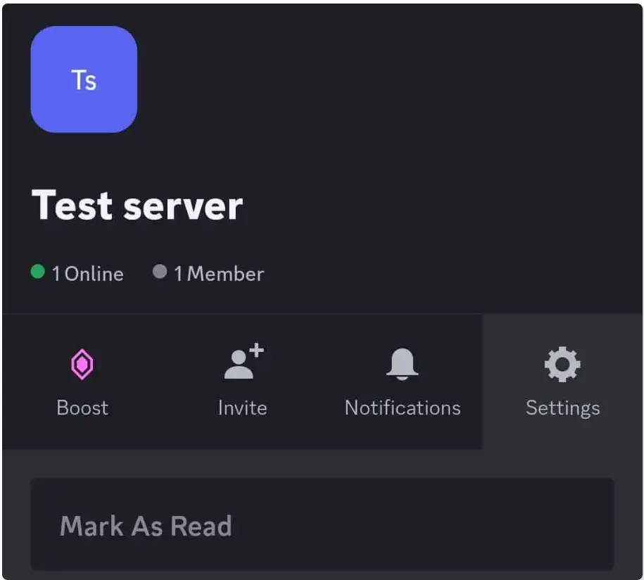 How to Delete Discord Servers from the Mobile App - settings