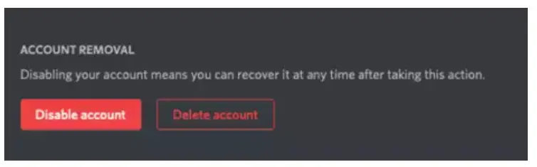 How to Delete a Discord Account on pc - delete