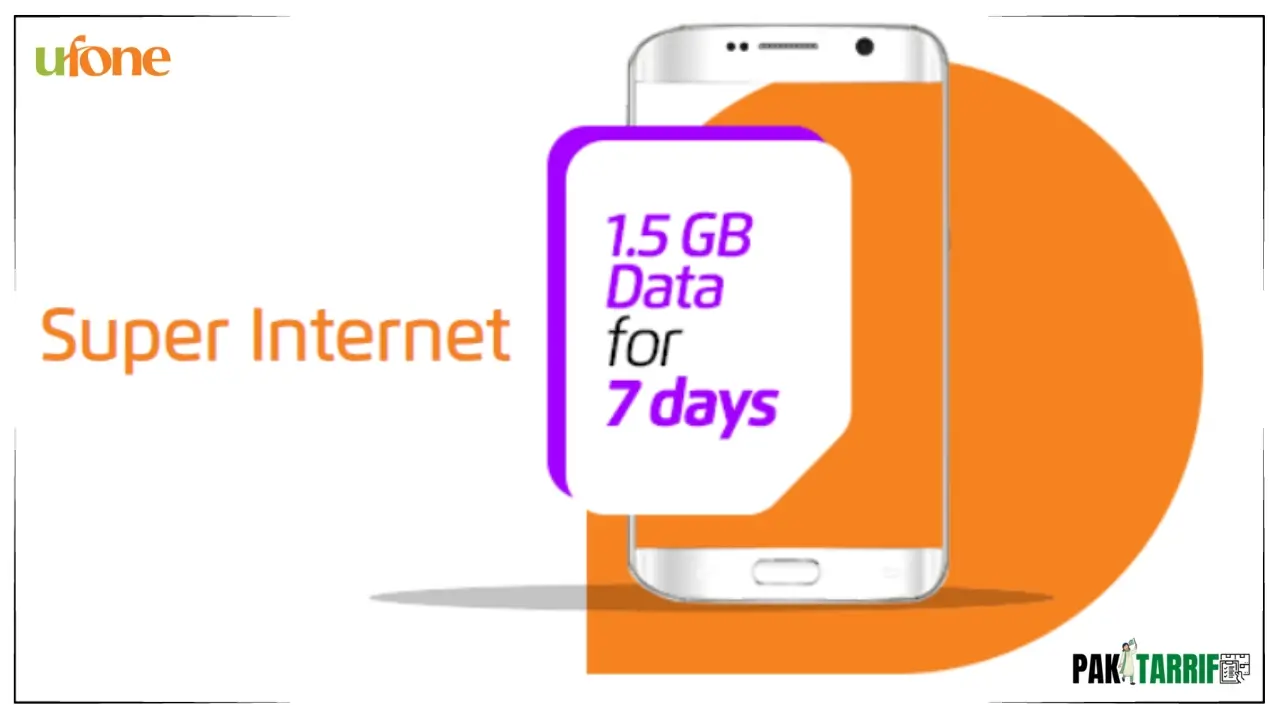 Ufone Super Internet Package Weekly details