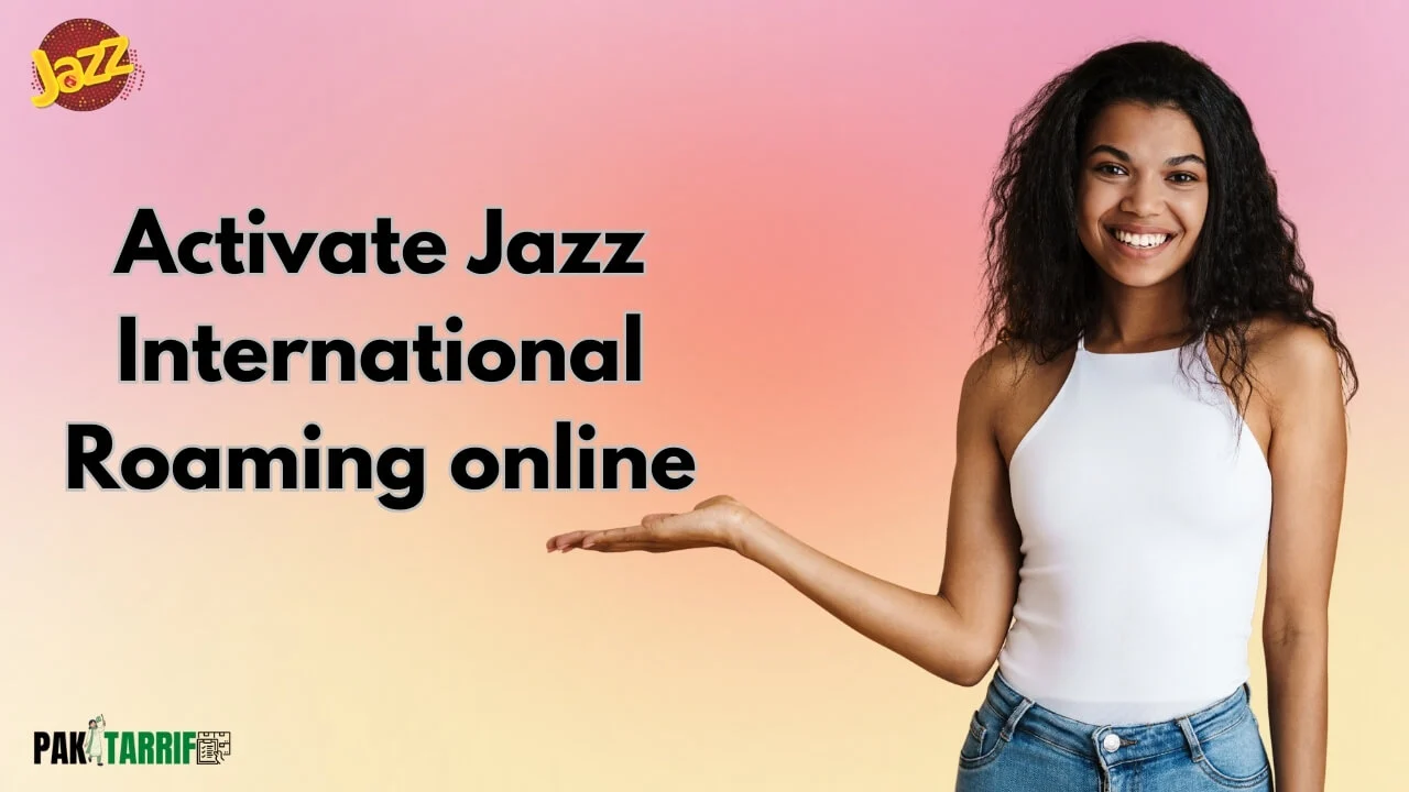 activate jazz international roaming online