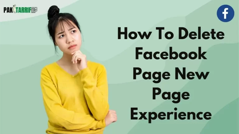 How To Delete Facebook Page New Page Experience