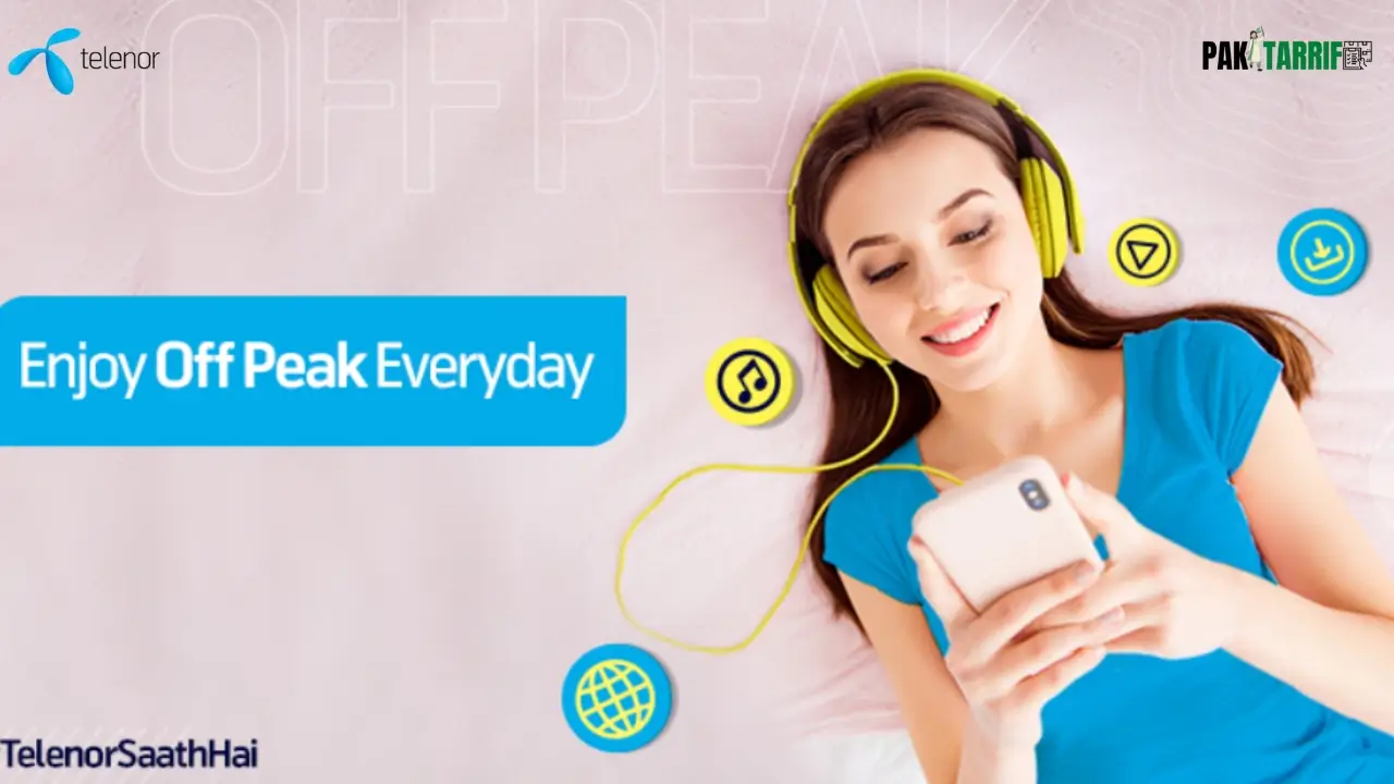 Telenor 24 Hours Internet Packages - daily off peak